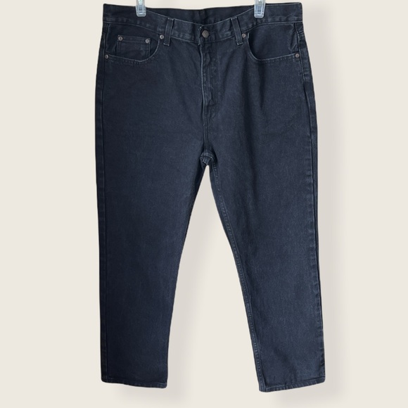 FADED GLORY | Men’s Black Regular Fit Cotton Jeans 36x30 - Picture 2 of 7